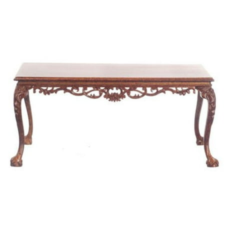 Dollhouse Orleans Dining Table Waln Dollhouse Orleans Dining Table Waln