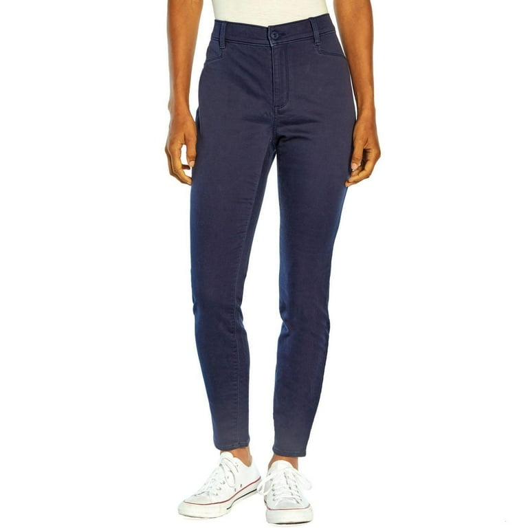 Gap Women s Mid Rise Stretch Skinny Casual Button Closure Pants Olive Night 8