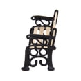 thumbnail image 2 of Nuevo 1:24, Muebles en Miniatura para Casa de , Banco de para Accesorios de Jardín Y Patio CUTICAT Muebles de jardín para patio, 2 of 8