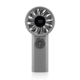 thumbnail image 2 of Sokhug Folding Digital Handheld Fan 100 Gears, Portable Neck Hanging Mini Fan, Rechargeable Outdoor Cooling with LED Display, 2 of 4
