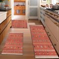 thumbnail image 2 of Kitchen Rugs Sets 3 Piece with Runner Floral Kitchen Floor Mat Carpet Farmhouse Rugs and Mats Non Skid Washable Runner Rug for Kitchen Office Sink Laundry, 2 of 12