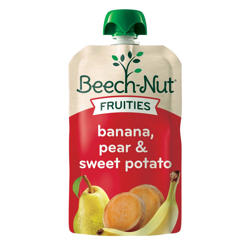 BeechNut Fruities Stage 2, Banana Pear &amp; Sweet Potato