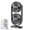 Black, variant on Dual Head Fan with Independent Control, 2400mAh Rechargeable Battery Operated Fan, 360 Rotation & Oscillation Desk Fan, 3 Speeds Quiet Personal Circulator for Office Bedroom Home Travel (14.2)