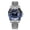 AD2050 Blue, variant on ADDIES Women's GMT Watch, Swiss Ronda 515-24H Quartz Movement, Dual Time Zone Display, 200M Water Resistant, Stainless Steel Sport Watch, Gift for Her