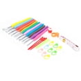 thumbnail image 1 of Crochet Hooks, Crochet Hook Storage Knitting  With Portable Bag For Home For Knitting For Weaving For DIY, 1 of 8