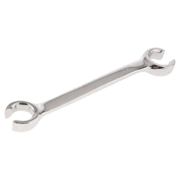 SEIWEI Double Open End Wrench Brake Pipe Spanner with Size Stamped for DIY Hand-Making Automotive Repairs Household Tool Silver (6x8mm)