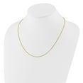 thumbnail image 4 of Diamond2Deal Collier Chaîne Réglable 1+1 Po en Or Jaune 14K.95 mm pour Femmes 20 Pouces, 4 of 6