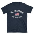 thumbnail image 1 of Allenstown New Hampshire Patriot Men's Cotton T-Shirt, 1 of 1