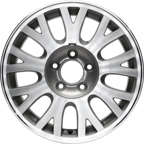 Remanufactured Machined and Painted Silver Aluminum Wheel 16 x 7 3W3Z1007CA fits 2003-2005 Ford Crown Victoria