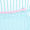 thumbnail image 4 of FESTFENDS 2Pack Plastic Shopping Basket Sky Blue Compact Organizer for Home Decor, 4 of 8