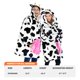 thumbnail image 4 of Sudadera portátil con capucha Giggling Getup Sherpa Cozy Cow, 4 of 7