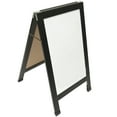 thumbnail image 5 of Excello Global Products Indestructible A-Frame Whiteboard, Dry-Erase Board, Presentation Board for Meetings, and Collaborative Sessions, Black, 40" x 22", 5 of 6