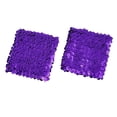 thumbnail image 2 of Stylish Party Sparkly Blingbling Sequin Arm Sleeves Color Purple Size One Size, 2 of 4