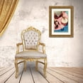thumbnail image 3 of 1x Studio III 11x14 Gold Ornate Wood Framed with Double Matting Museum Art Print Titled - Movie Night #02, 3 of 4
