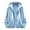 Light Blue, variant on Men's Color Reflective Coat Metallic Jacket Lightweight Zip Up Holographic Shiny Hooded Jackets Hooded Windbreaker Pocket Jacket(White,S)