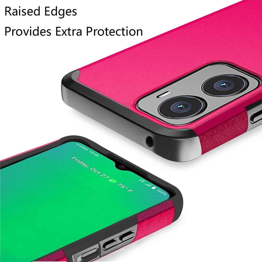 For AT&T Propel 2 5G Slim Shockproof Hybrid Cover Cellphone Case - mk Dark Pink - Walmart.com For AT&T Propel 2 5G Slim Shockproof Hybrid Cover Cellphone Case - mk Dark Pink - Walmart.com