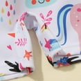 thumbnail image 6 of Uccdo 2-6Y Little Boys Girls Sleeveless Rashguard One-piece Float Swimsuits Buoyancy Bathing Suit, 6 of 6