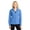 Light Royal Heather, variant on Port Authority Women's Heather MicroFleece Full-Zip Jacket. L235