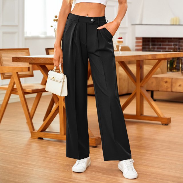 WILLBEST Pantalones Casuales para Mujer, Cómodos Pantalones de Yoga para Correr, Holgados y Deportivos con Bolsillos para Uso Diario y Ejercicio. Extra Grande