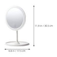 thumbnail image 2 of UPOUART Lighted Vanity Mirror USB Charging for Bathroom Women 1 Set, 2 of 8