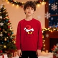 thumbnail image 2 of Christmas Sweatshirt Boys Girls Ugly Xmas Christmas Shirt Crewnek Toddler Long Sleeve Pullover Outfit Tops, 2 of 4
