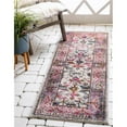 thumbnail image 1 of Unique Loom 3127616 2 Pi 7 Po x 10 Pi Tidaholm Aurora Runner Rug&44; Beige, 1 of 5