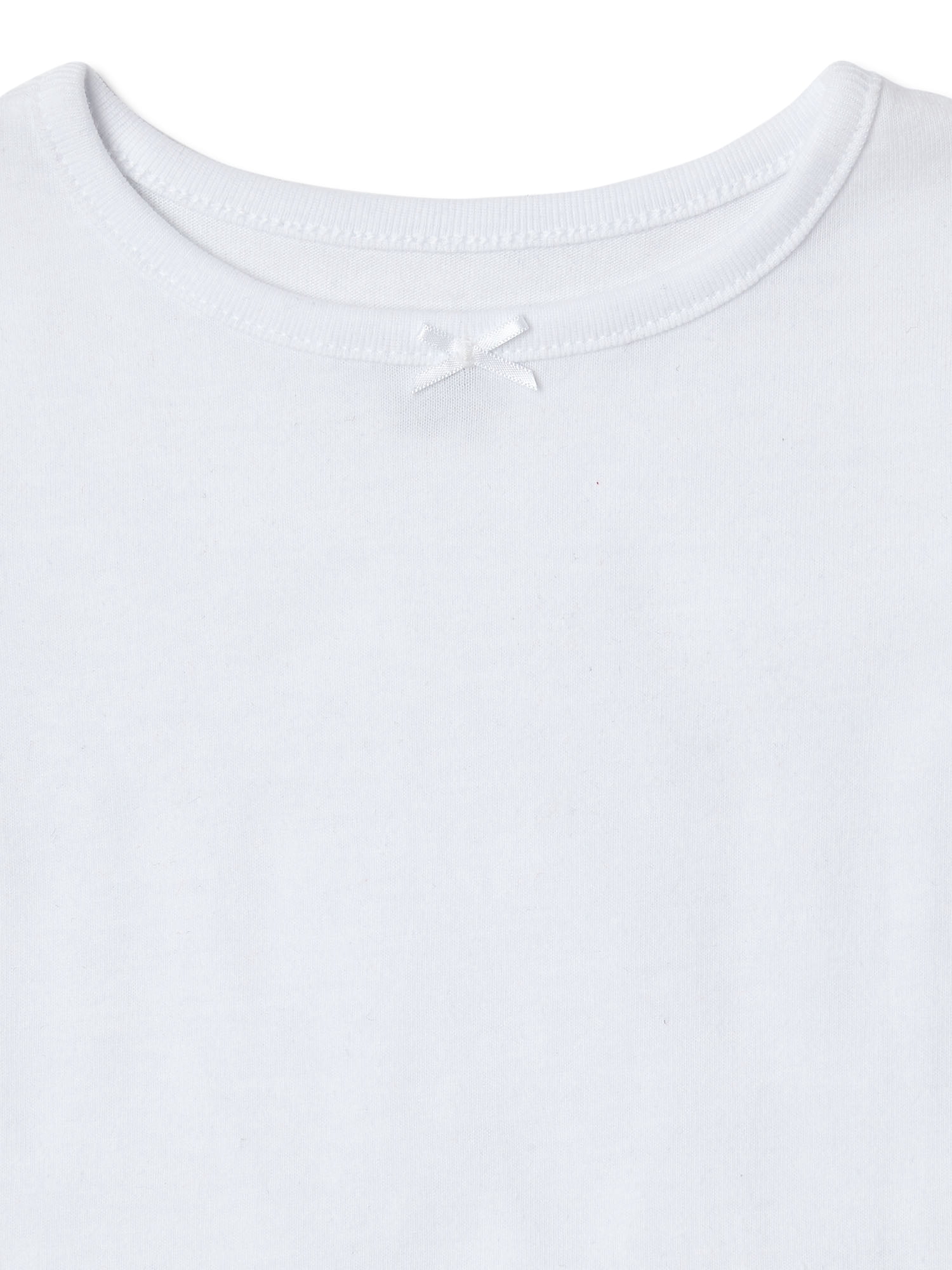Garanimals Baby Girl Basic T-Shirt with Long Sleeves, 3-Pack, Sizes 0/3M-24M