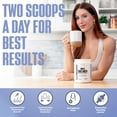 thumbnail image 3 of NutraBio Multi Collagen Powder- Hydrolyzed Collagen Peptides for Glowing Hair & Skin- Grass-Fed- Collagen Powder for Women and Men- 45 Servings, 3 of 6
