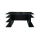 thumbnail image 3 of Escritorio Gamer DECOMOBIL Melamina Mdp 140cm X 75cm X 60cm Negro Mate/Azul, 3 of 5