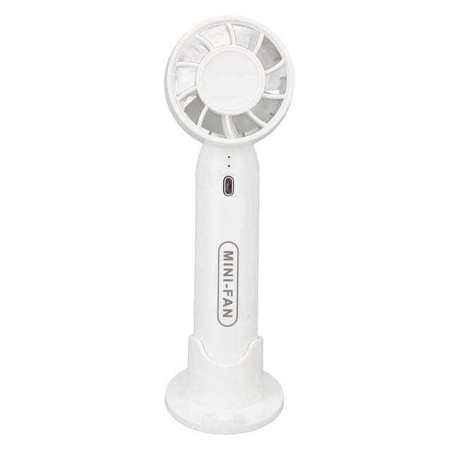 Ventilador Portátil, Mini Ventilador De Mano Recargable Por USB De 3 Velocidades Con Soporte Para Viajes Al Aire, Camping Para Niños Y Adultos