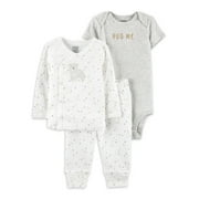 Child of Mine by Carter's Baby Boy or Girl, Gender Neutral Take Me Home Cardigan Set, 3-Piece, Preemie-24 Months