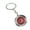 F, variant on Mightlink Wheel Rim Keychain Cool 3D Zinc Alloy Multi-colored Auto Parts Car Key Ring Pendant Backpack Ornament