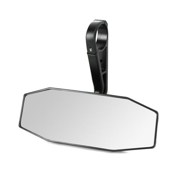 10" UTV Rear View Center Mirror 1.75" Clamp for Polaris General XP RZR 1000