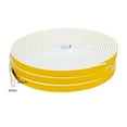 thumbnail image 7 of Self Adhesive Foam Tape Door Window Seal Door Draught Excluder Weatherstripping, 6mm Wide x 3mm Thick 3 Pcs Each White, 7 of 7