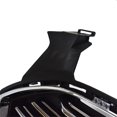 thumbnail image 6 of PET-U Upper Lower Front Grille Kit Radiator Black Chrome Replacement for 2013 2014 2015 2016 Fusion, 6 of 7
