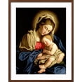 thumbnail image 2 of Art.com Madonna and Child Giclee Print by Giovanni Battista Salvi da Sassoferrato, Brown Frame Wall Art, 23" x 29", 2 of 5