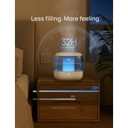 Dreo Humidifier for Bedroom, 4L Cool Mist Top-Fill Ultrasonic Humidifiers, Essential Oil Diffuser and Nightlight, 32H Runtime, 28dB Quiet Vaporizer Humidifier for Home, Baby Room, Touch Control