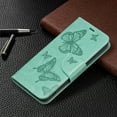 thumbnail image 5 of Dteck Butterfly Pattern Case for Samsung Galaxy S23 Plus,Magnetic Leather Card Wallet Case Shockproof Kickstand Cover with Wrist Strap for Galaxy S23+,Green, 5 of 6