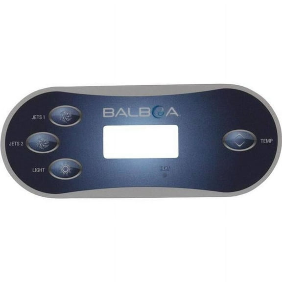 Balboa Water Group  4-Button Oval Topside Control Overlay & Vl406T 2-Jets