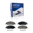 thumbnail image 4 of Detroit Axle - 10pc Brake Kit for 2011 2012 2013 2014 Ford Mustang, Disc Brake Rotors Ceramic Brake Pads: 12.44" Front and 11.81" Rear Rotor, 4 of 8