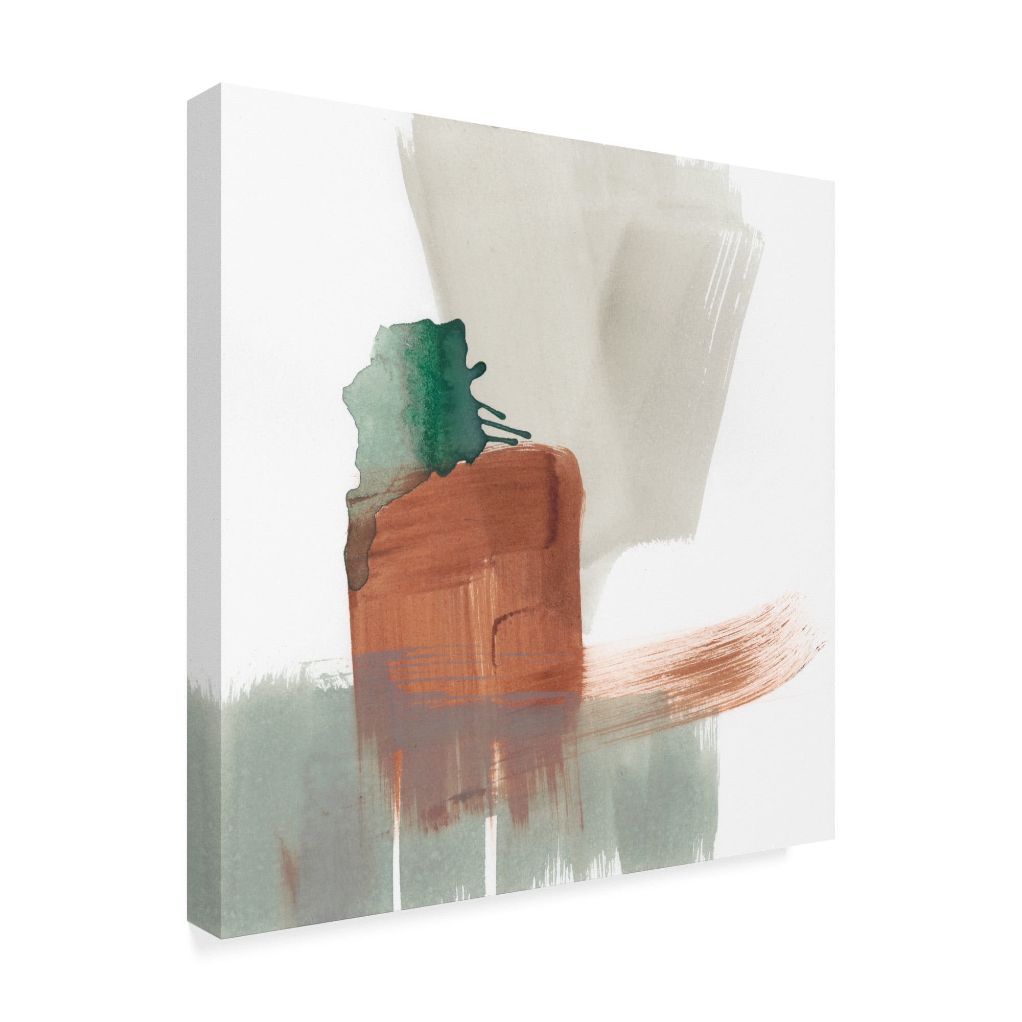 Trademark Fine Art 'Earthy Gestures VII' Canvas Art by Jennifer Goldberger