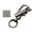 🥝 Black_New#1033, variant on Permanent Match Keychain Lighter - Refillable Alloy Match Core, Windproof Waterproof, Bottle Opener Multitool, Mini Portable Outdoor Camping Gear Black Gold