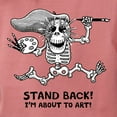 thumbnail image 3 of CafePress - Stand Back! T Shirt - Womens Comfort Colors® Shirt, 3 of 4
