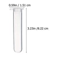 thumbnail image 3 of Xiao Hua 25Pcs 10ml Microcentrifuge Tube with Snap Cap, Clear Plastic Centrifuge Tubes Small Sample Bottle Test Tubes for Sample Storage Container, 3 of 5