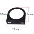 thumbnail image 4 of CENL 2INCH 52mm Car Meters Holder Black Gauge Bracket Single Hole Meter Gauge Column, 4 of 6