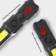 thumbnail image 3 of Moyic Linterna de aleación de aluminio, portátil, regulable, con zoom, para acampar, IP44, herramienta de iluminación impermeable, para exteriores, Iluminación y accesorios Sin luz lateral Moyic HA074392-02, 3 of 6