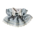 thumbnail image 1 of Muñeca de peluche, vestido de princesa, disfraces, accesorios para fotos, bricolaje, hazlo tú mismo azul, 1 of 9