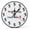S, variant on PONPRNGY Wooden Round Wall Clock Silent 7.8" Rustic Battery Operated Clock Home Decor for Living Room, Kitchen, Bedroom, and office