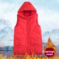thumbnail image 5 of Vedolay Parka Jacket Women Knit Long Cardigan Coat Open Front Button Coat Outerwear 2023 Red,XL, 5 of 5