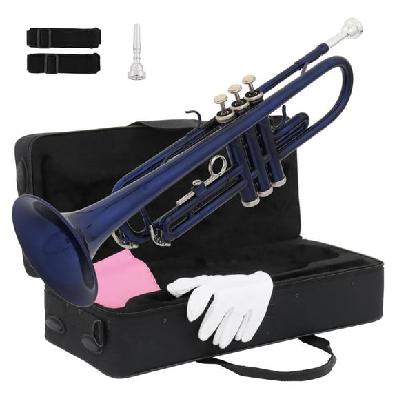 Winado Bb Beginner School Band Trumpet with Mouthpiece Case for Student